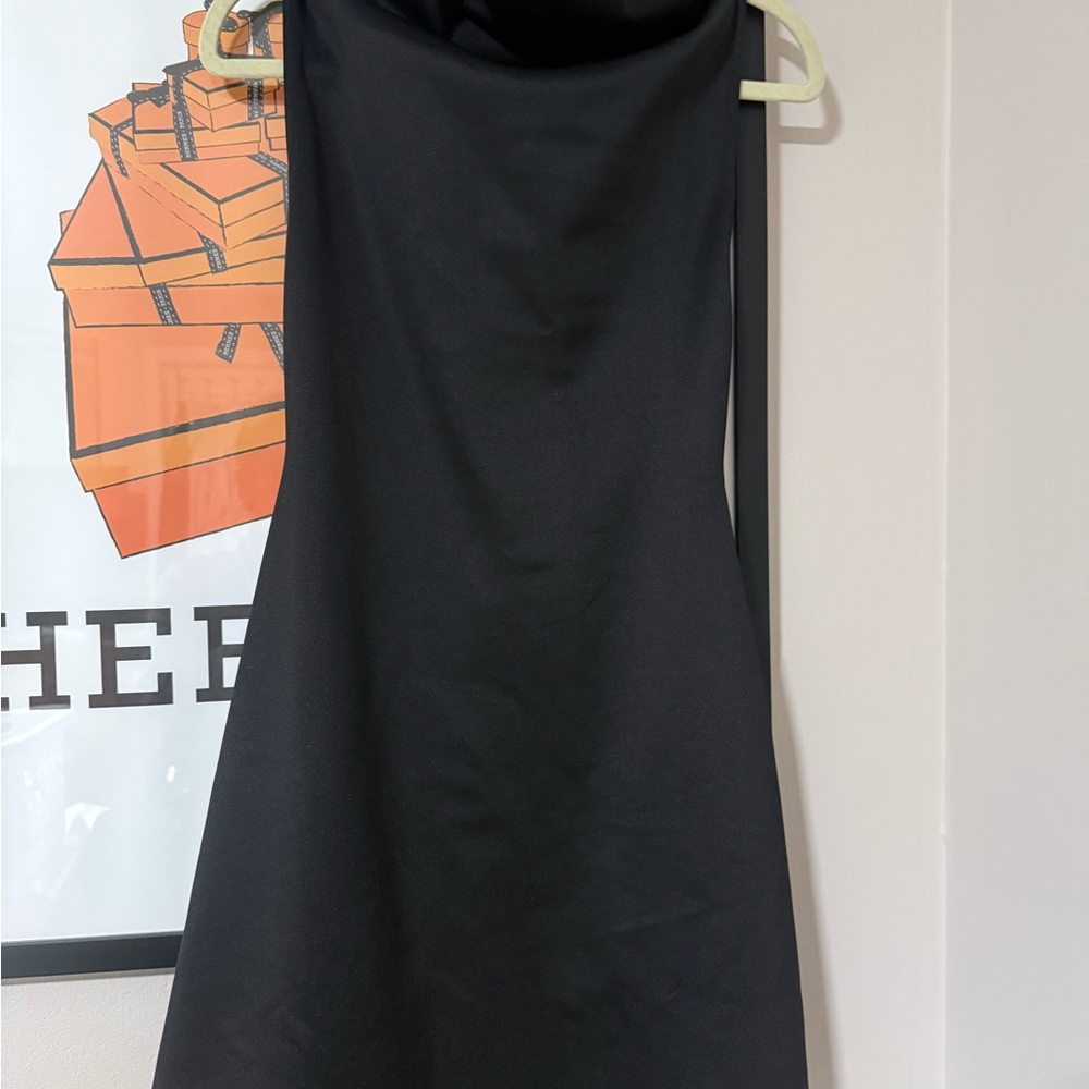 ASOS Black Backless Dress